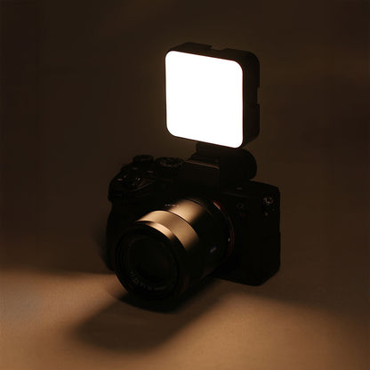 Jmary FM-59R Telefon-Kamera Üstü Pilli Aydınlatma Işığı Siyah