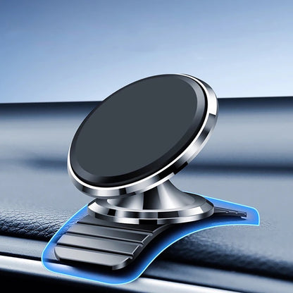 Jmary MH-73 Magnetik M-safe Uyumlu Düz Zemin Araç Telefon Tutucu Gri