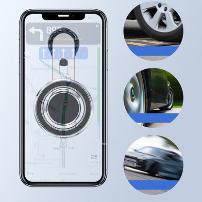 Jmary MH-78 Havalandırma Tasarımlı Magnetik Araç Telefon Tutucu Siyah