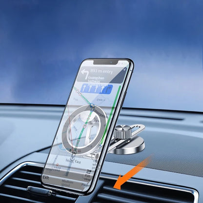 Jmary MH-80 Oynar Başlıklı Düz Zemin Araç Telefon Tutucu Gümüş