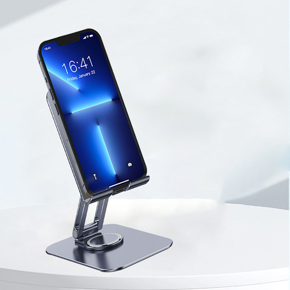 Jmary MK-61 Ayarlanabilir Katlanabilir 360 Derece Dönebilen Telefon ve Tablet Standı Gri