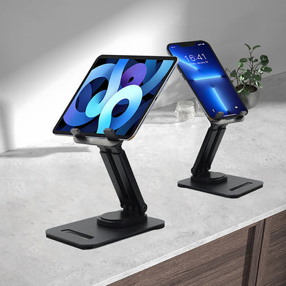Jmary MK-62 Ayarlanabilir Katlanabilir 360 Derece Dönebilen Telefon ve Tablet Standı Siyah