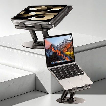 Jmary MK-85 360 Derece Ayarlanabilir Çok Fonksiyonlu Macbook Notebook Standı Siyah