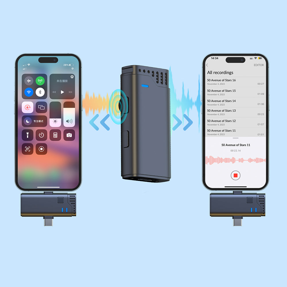 Jmary MW-16 3 in 1 Kablosuz Yaka Mikrofonu Siyah