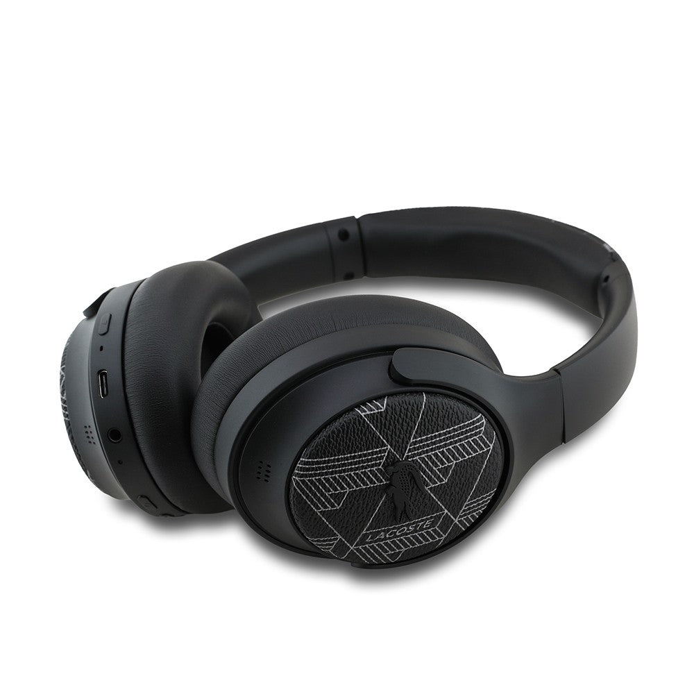 Lacoste Orjinal Lisanslı LH01 ANC Taşıma Çantalı Katlanabilir Kulak Üstü Bluetooth Kulaklık v5.4