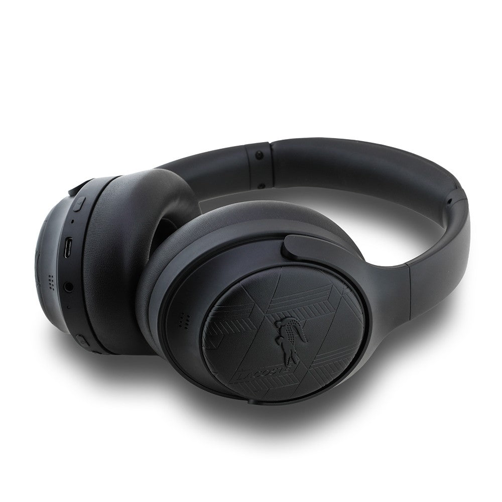 Lacoste Orjinal Lisanslı LH01 ANC Taşıma Çantalı Katlanabilir Kulak Üstü Bluetooth Kulaklık v5.4