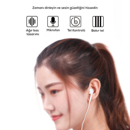 Lapas 12-S 3.5mm Kulaklık Beyaz