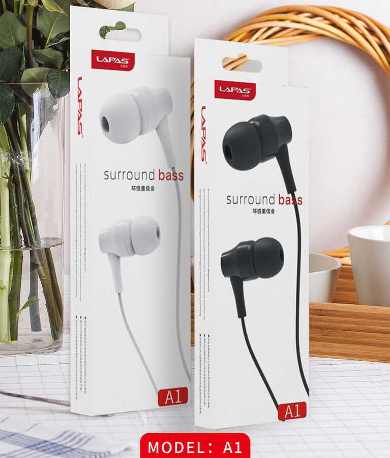 Lapas A1 3.5mm Kulaklık Beyaz