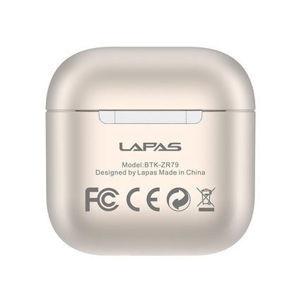 Lapas BTK-ZR79 TWS Kulak İçi Bluetooth v5.3 Kulaklık Gümüş