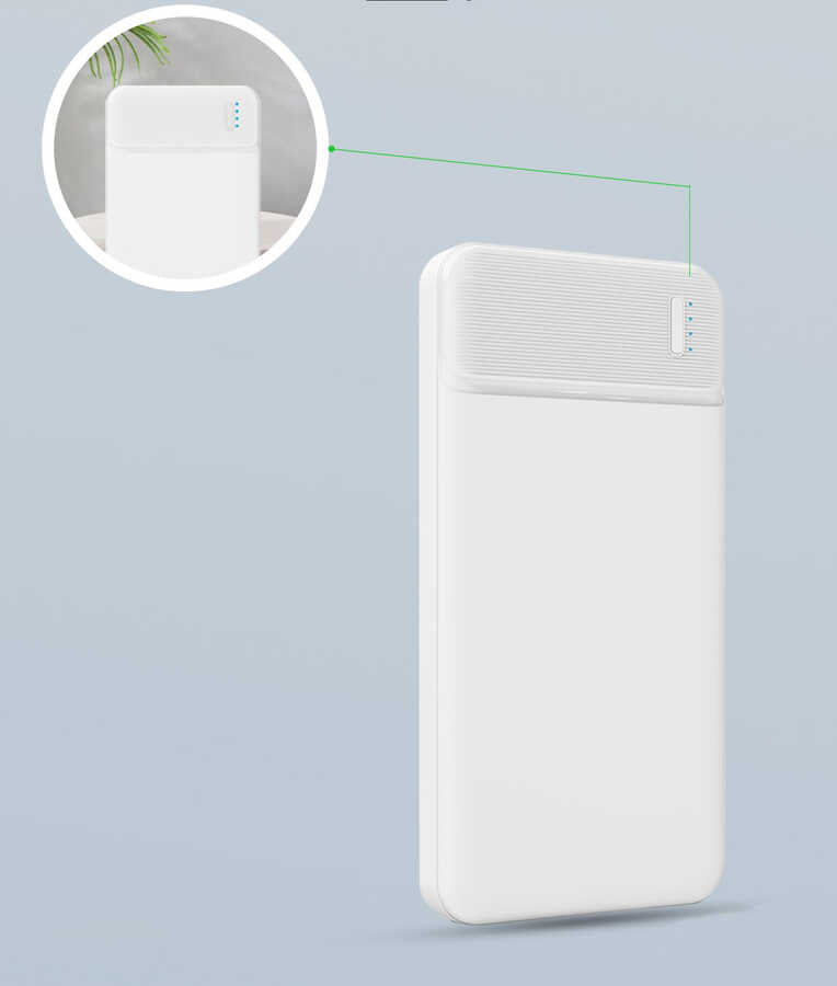 Lapas C01 10000 Mah Powerbank Beyaz
