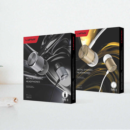 Lapas E15 Type-C Kulaklık Gold