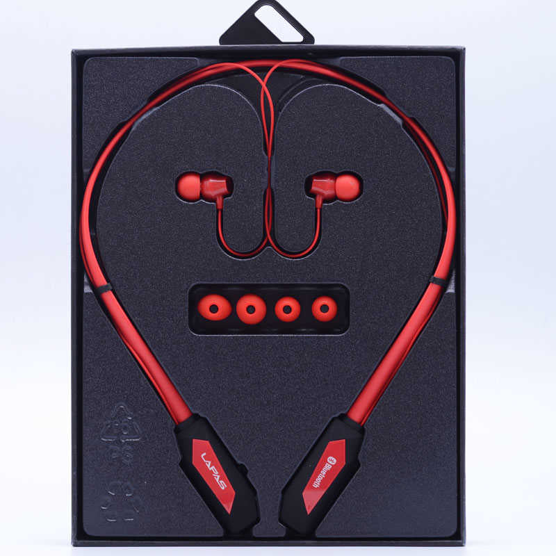 Lapas E50 Bluetooth Kulaklık Kırmızı