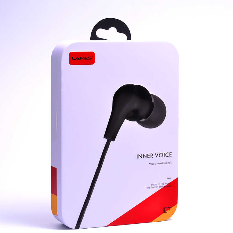 Lapas E7 3.5 mm Mp3 Stereo Kulaklık Beyaz