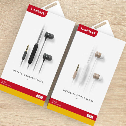 Lapas E9 3.5mm Kulaklık Gold