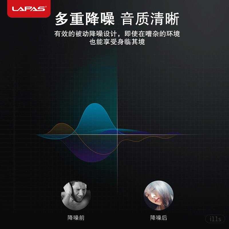 Lapas i11S 3.5mm Kulaklık Beyaz