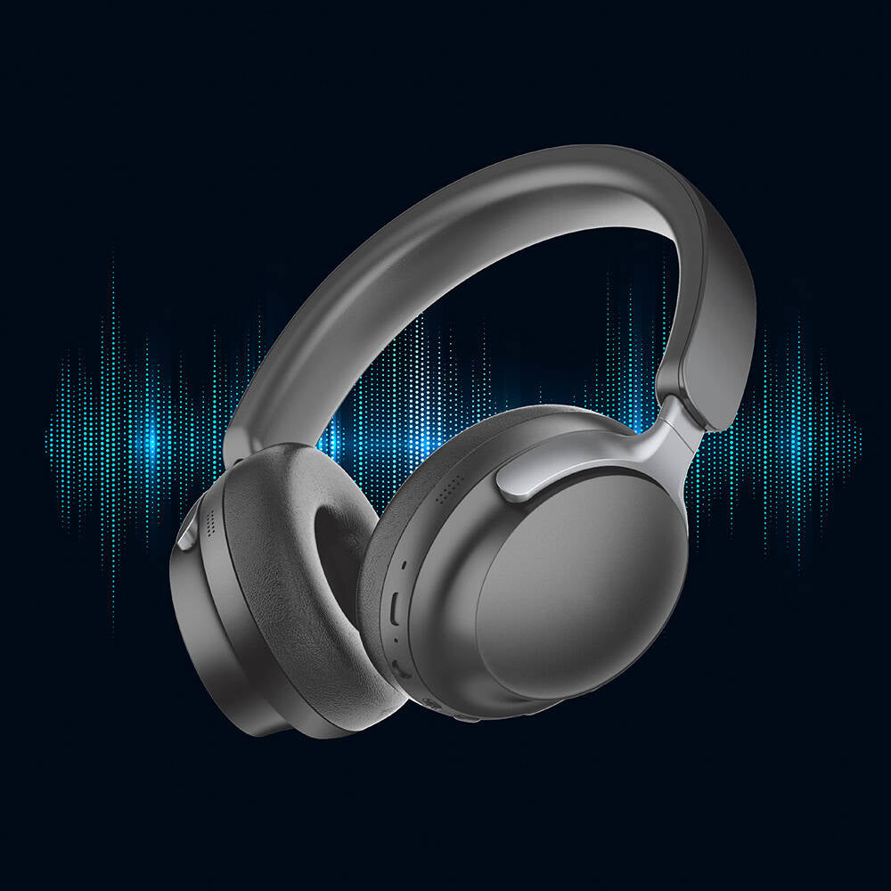 Lapas LP-HD001 ANC Özellikli Kulak Üstü Bluetooth v5.4 Kulaklık Krem