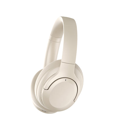 Lapas LP-HD002 Ayarlanabilir ANC Aktif Gürültü Önleyicili Kulak Üstü Bluetooth Kulaklık Krem