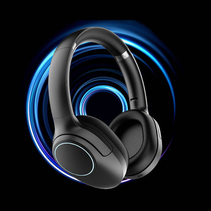 Lapas LP-HD003 RGB LED Işıklı Kulak Üstü Bluetooth v5.4 Kulaklık Siyah