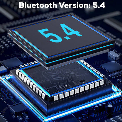 Lapas LP-HD003 RGB LED Işıklı Kulak Üstü Bluetooth v5.4 Kulaklık Gri