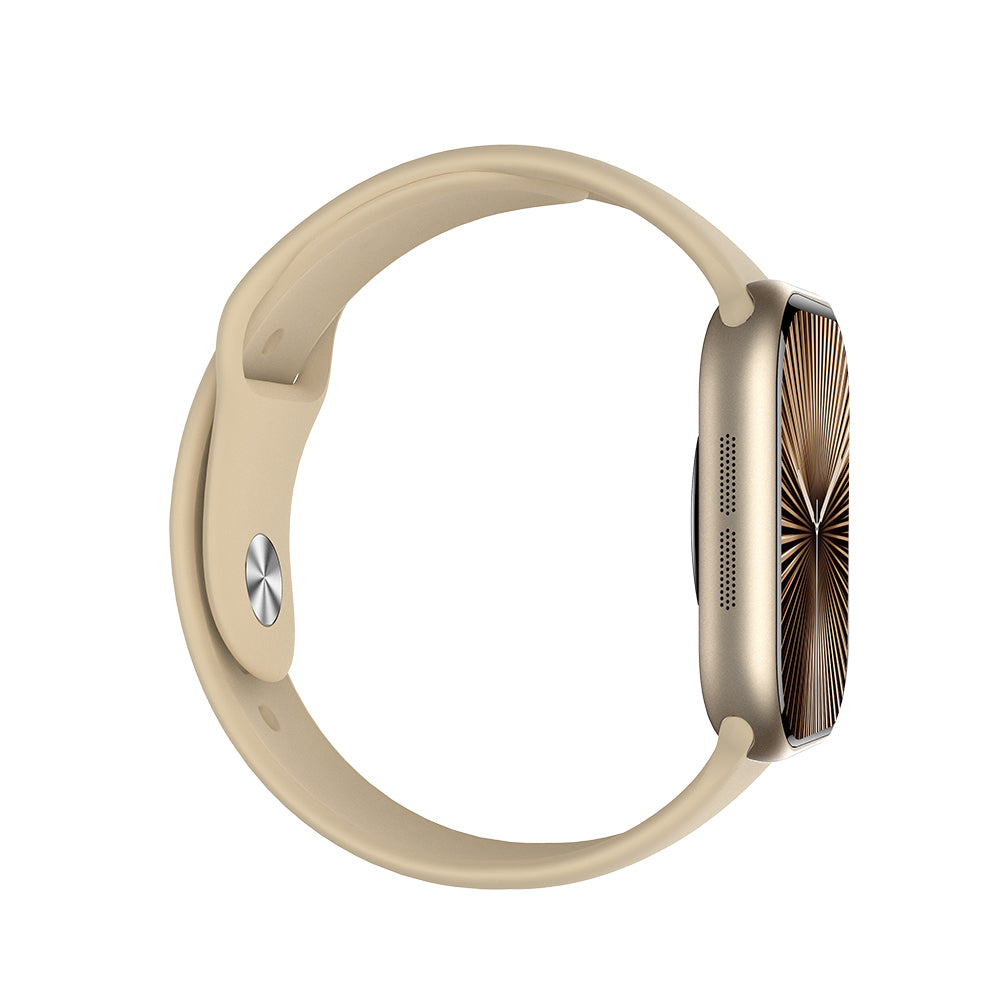 Lapas LW-02 iOS ve Android Uyumlu Amoled Ekranlı Akıllı Saat Gold