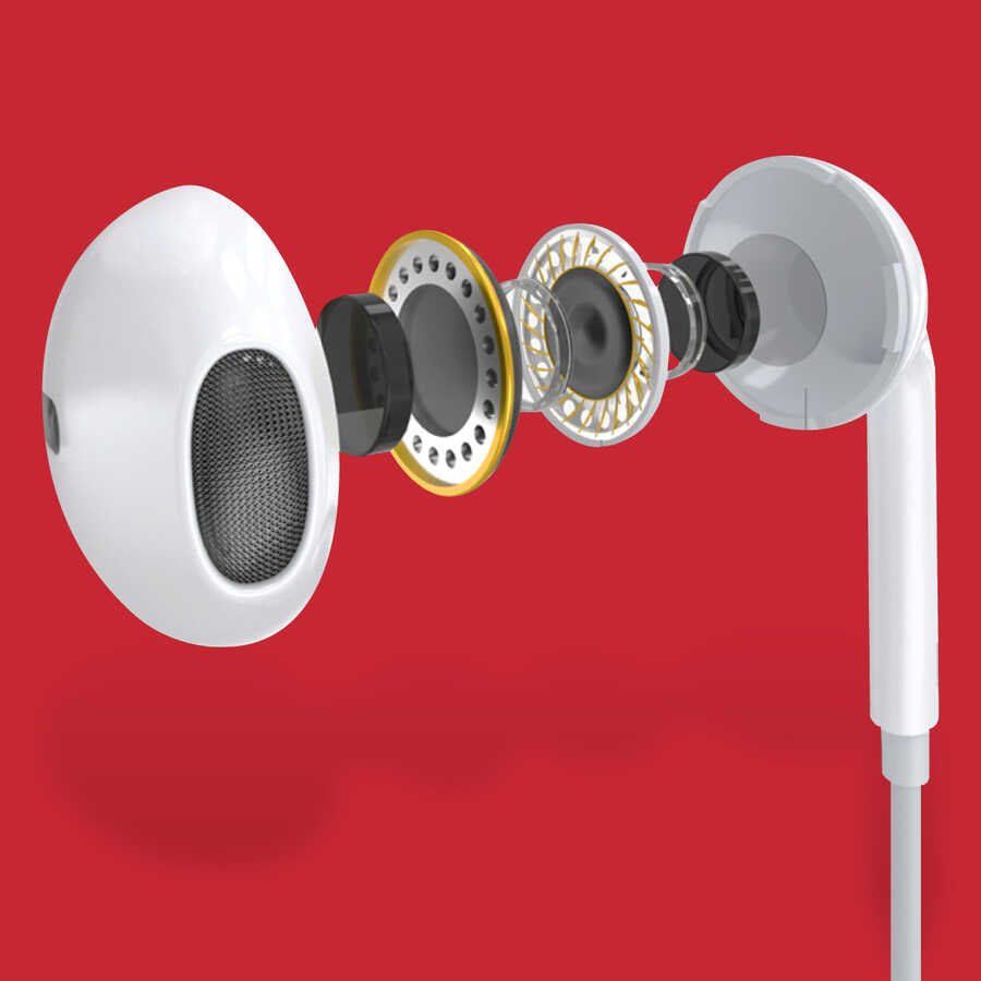 Lapas LY500 3.5mm Kulaklık Beyaz