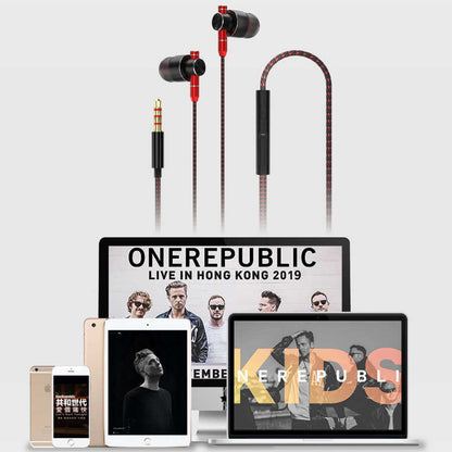 Lapas LY800 3.5mm Kulaklık Siyah-Kırmızı