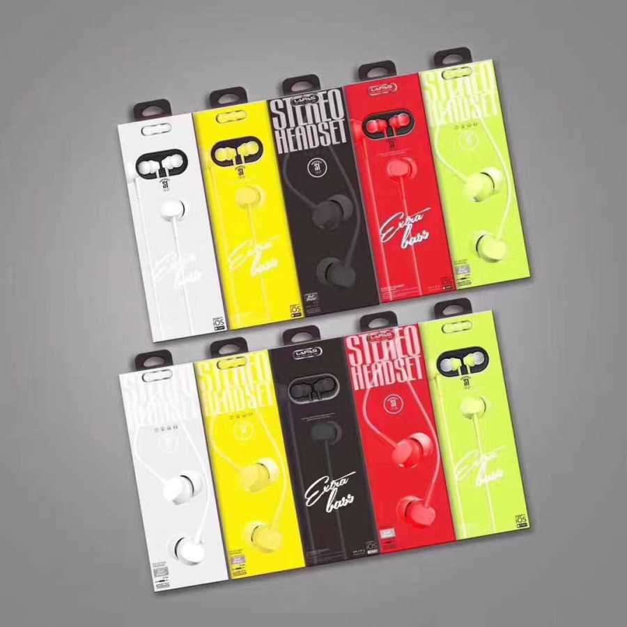 Lapas S1 3.5mm Mp3 Stereo Kulaklık Kırmızı