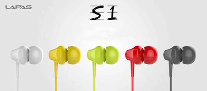 Lapas S1 3.5mm Mp3 Stereo Kulaklık Yeşil