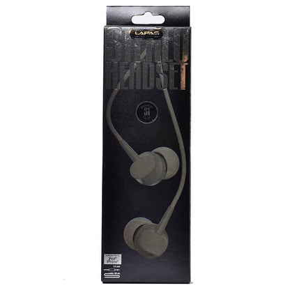 Lapas S1 3.5mm Mp3 Stereo Kulaklık Siyah