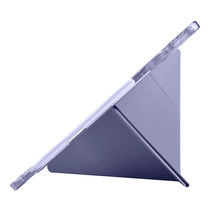 Lenovo Idea Tab Pro 12.7 TB-373FU Kılıf Zore Tri Folding Kalem Bölmeli Standlı Kılıf Koyu Yeşil