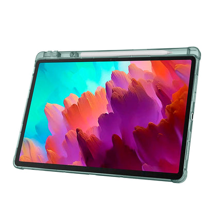Lenovo Idea Tab Pro 12.7 TB-373FU Kılıf Zore Tri Folding Kalem Bölmeli Standlı Kılıf Siyah