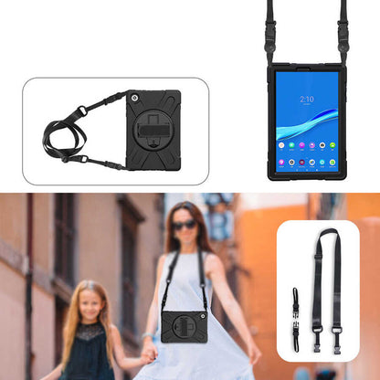 Lenovo M10 Plus TB-X606F Zore Defender Tablet Silikon Siyah