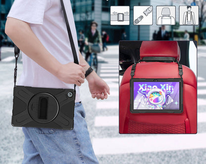 Lenovo Tab M10 Plus TB-125F - TB-128F 3. Jenerasyon Zore Defender Tablet Silikon Siyah