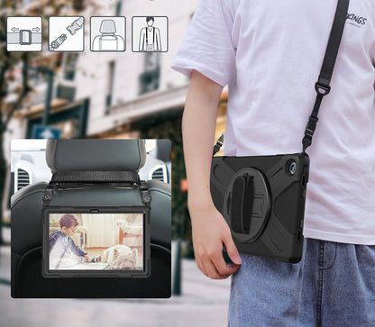 Lenovo Tab M10 Plus TB-125F - TB-128F 3. Jenerasyon Zore Defender Tablet Silikon Siyah