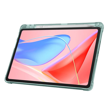 Lenovo Tab TB-311FU Kılıf Zore Tri Folding Kalem Bölmeli Standlı Kılıf Lila