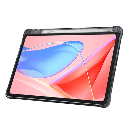 Lenovo Tab TB-311FU Kılıf Zore Tri Folding Kalem Bölmeli Standlı Kılıf Koyu Yeşil