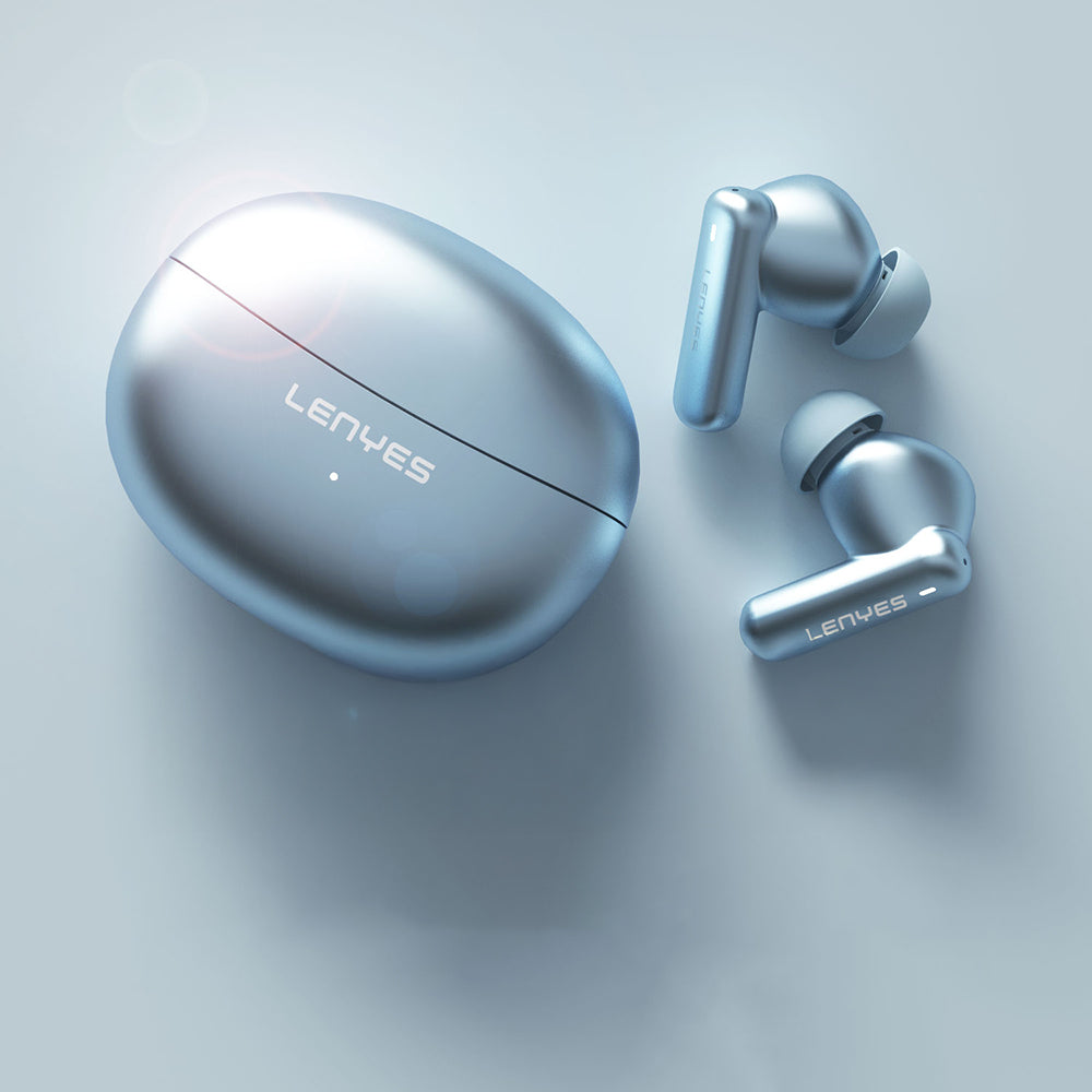 Lenyes Air 100 ANC Özellikli ENC Teknolojili Kulak İçi Bluetooth v5.3 Kulaklık Beyaz