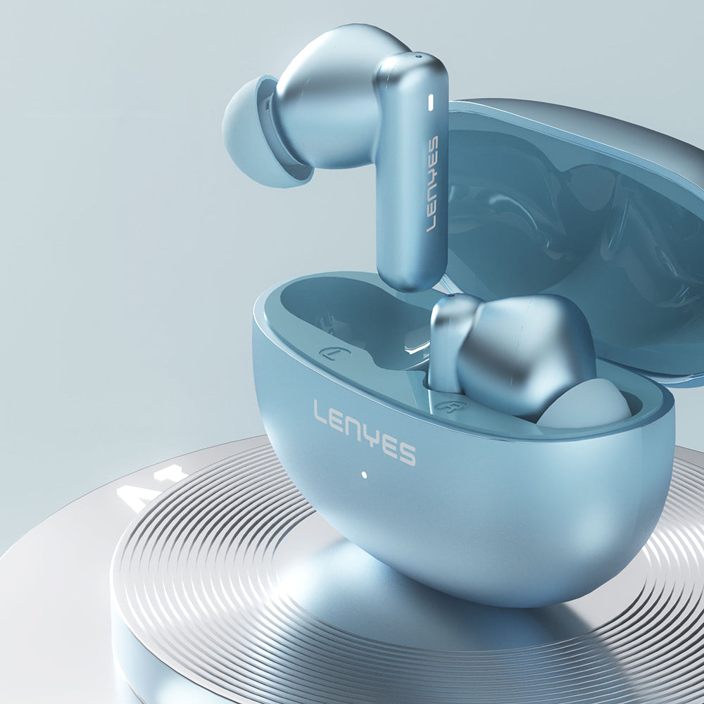 Lenyes Air 100 ANC Özellikli ENC Teknolojili Kulak İçi Bluetooth v5.3 Kulaklık Siyah