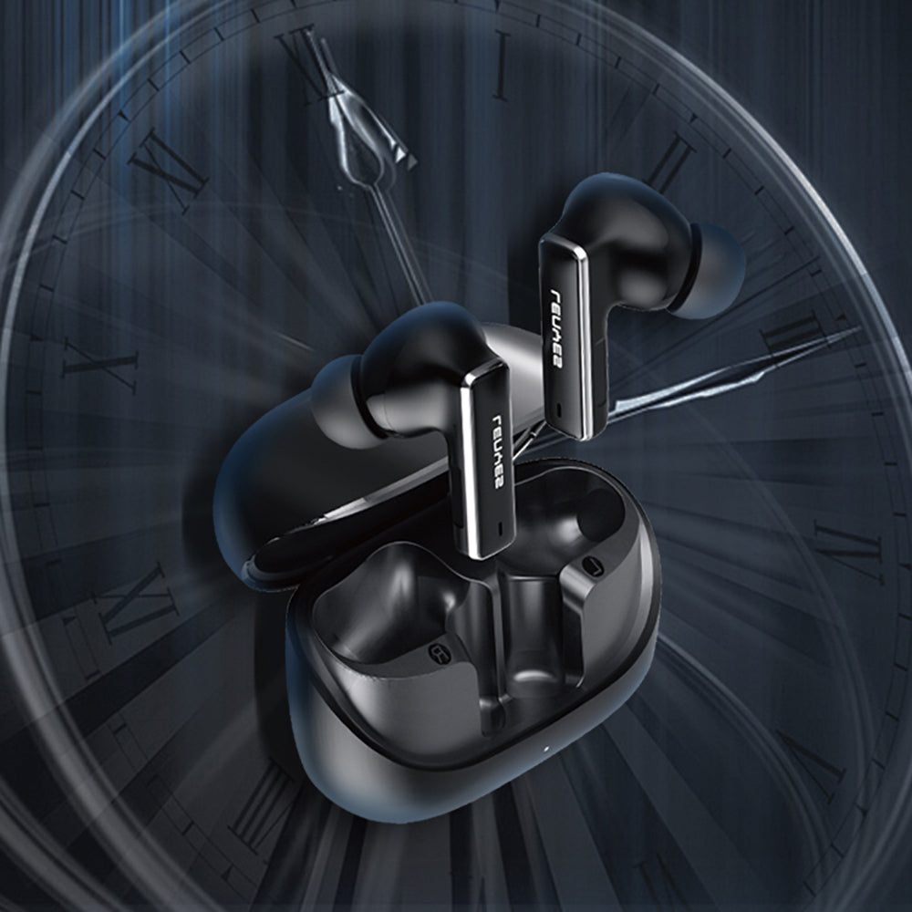 Lenyes Air 101 ANC Özellikli ENC Teknolojili Kulak İçi Bluetooth v5.4 Kulaklık Siyah