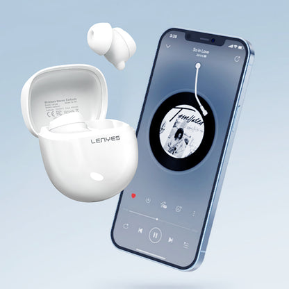 Lenyes Air 301 ACS Panoramic Surround Sound Kulak İçi Bluetooth v5.3 Kulaklık Beyaz