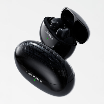 Lenyes Air 56 Ai Çeviri Özellikli ANC/ENC Teknolojili Kulak İçi Bluetooth Kulaklık v5.3 Siyah