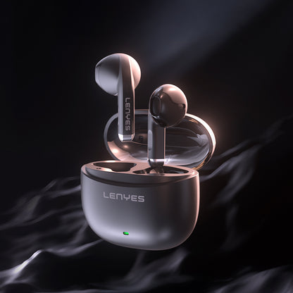 Lenyes Air 99 Hi-Fi Ses Kaliteli Bluetooth Kulaklık v5.3 Beyaz