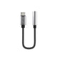 Lenyes AX105 Type-C to 3.5mm Aux Çevirici Örgülü Ses Adaptörü