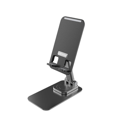 Lenyes CR136 Ayarlanabilir Katlanabilir 360° Dönebilen Telefon ve Tablet Standı Siyah