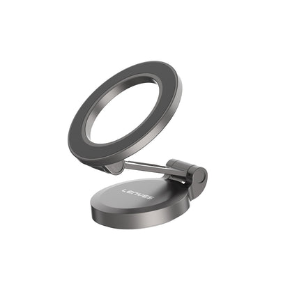 Lenyes CR137 Magnetik M-safe 360° Oynar Başlıklı Araç İçi Telefon Tutucu Siyah