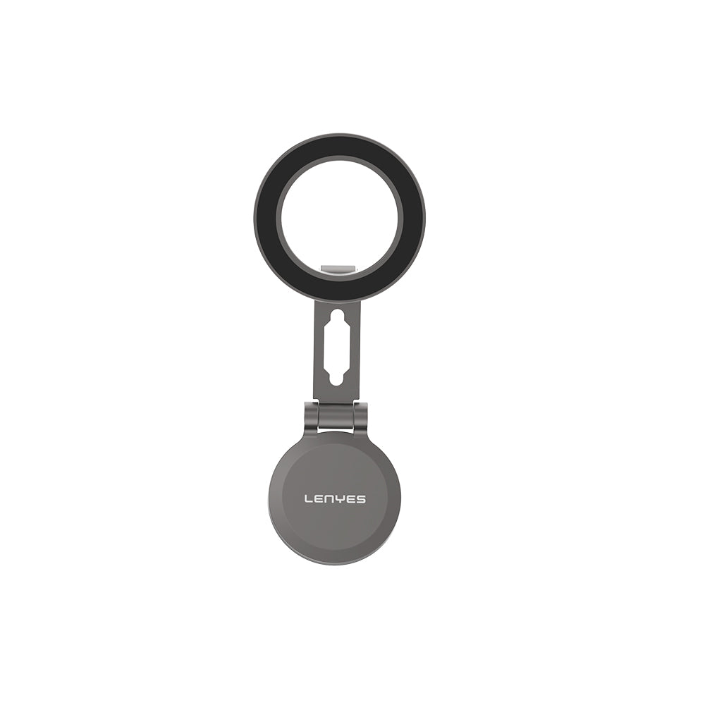 Lenyes CR137 Magnetik M-safe 360° Oynar Başlıklı Araç İçi Telefon Tutucu Siyah