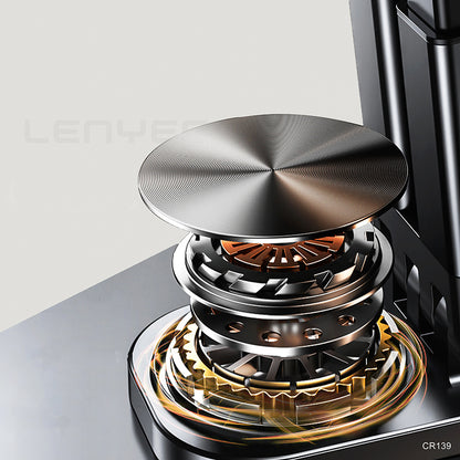 Lenyes CR139 Ayarlanabilir Katlanabilir Dönebilen Metal Telefon ve Tablet Standı Siyah