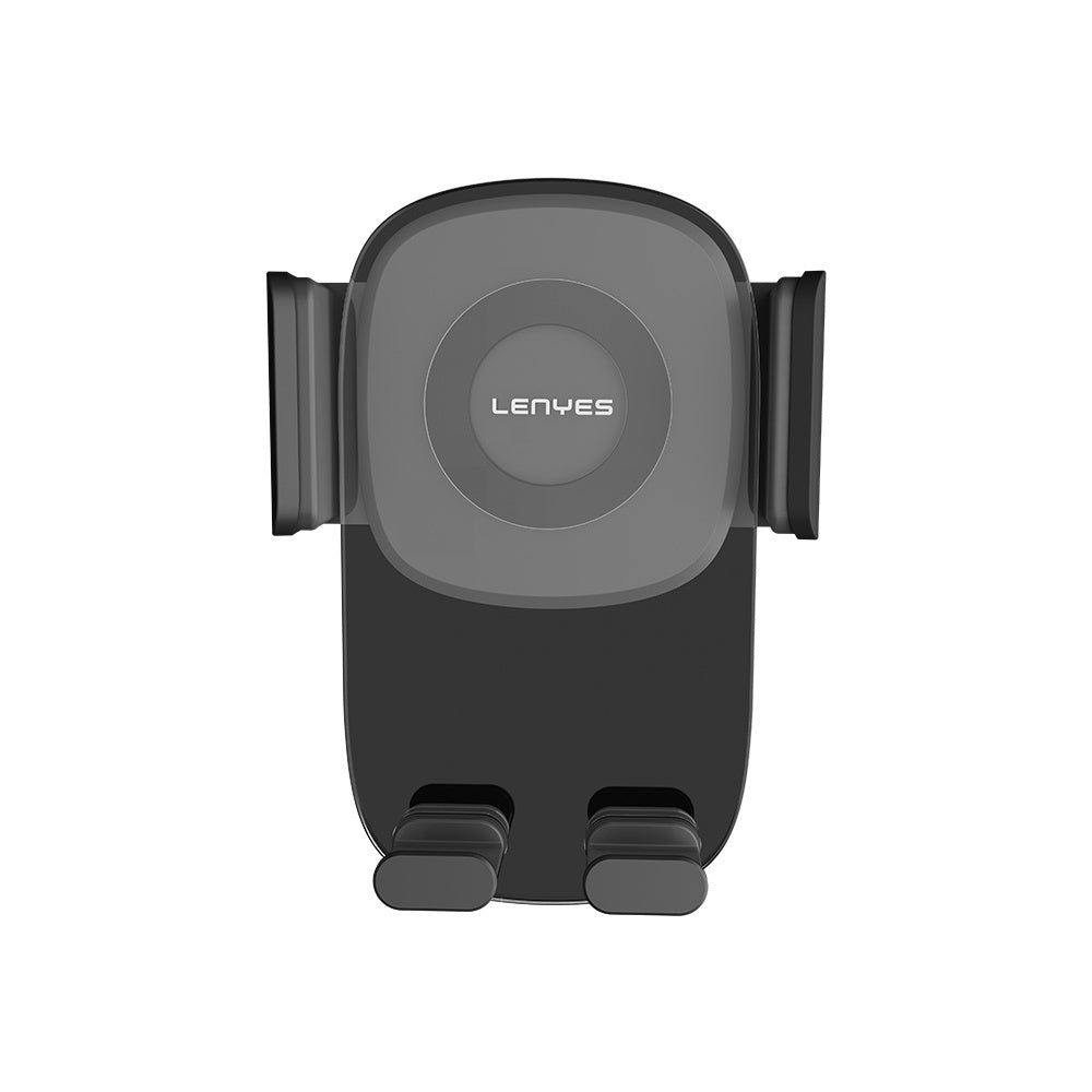 Lenyes CR143 360 Derece Dönebilen Havalandırma Tasarım Araç Telefon Tutucu Siyah