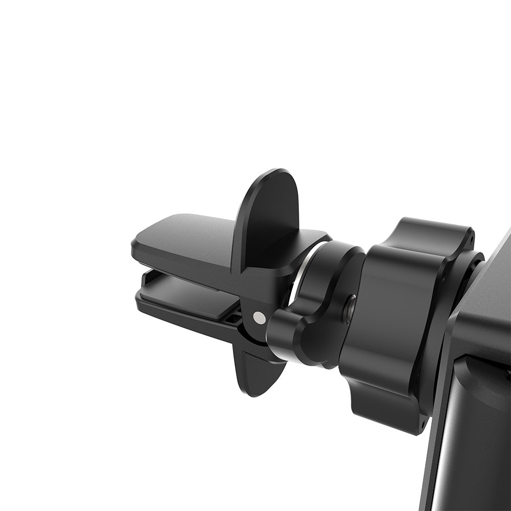 Lenyes CR144 360° Dönebilen Havalandırma Tasarım Araç Telefon Tutucu Siyah