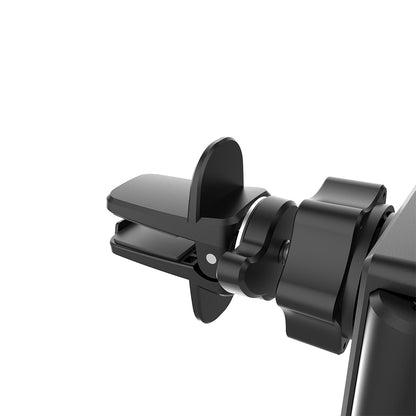 Lenyes CR144 360° Dönebilen Havalandırma Tasarım Araç Telefon Tutucu Siyah